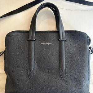 Salvatore Ferragamo Leather Briefcase